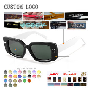 <b>Square</b> <b>Sunglasses</b> Full Rim Mix Color <b>Frame</b> UV400 Protection Anti-Radiation Durable Unisex Adult - Product Image 3