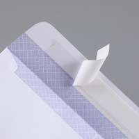 Enveloppes en papier pour fenêtre, design personnalisé CK, auto-adhésives, blanches, en papier ordinaire, pour factures commerciales, documents, envoi postal, vente en gros