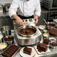 Machine à faire fondre le chocolat en acier inoxydable de haute qualité pour la fabrication de chocolat