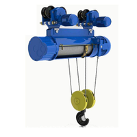 Nouvelle machine de levage électrique en acier 380V chariot de levage de grue avec câble métallique Type élingue télécommande marchandises de levage