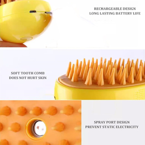 Manufacturer Wholesale Whale Claw Design Dog Cat Steam <b>Brush</b> - Product Image 3