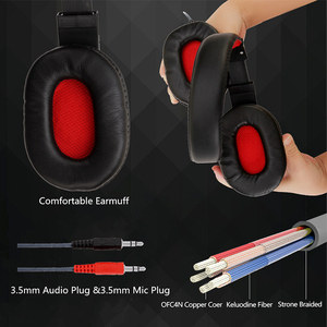 Vente en gros de casque filaire pour e-sports casque électronique pour ordinateur casque de <span class=keywords><strong>sport</strong></span> écouteurs de jeu <span class=keywords><strong>bandeau</strong></span> avec microphone - Product Image 3