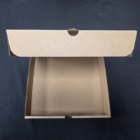 Boîtes à pizza écologiques SP3638 marron, petites et moyennes, en carton recyclé, qualité alimentaire, plusieurs tailles, vente en gros pour pizzeria