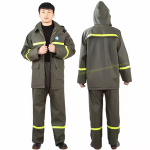 High Waterproof <strong>PVC</strong> Knitted Fabric <strong>Raincoat</strong> Heavy Duty <strong>Raincoat</strong> Durable <strong>Raincoat</strong> - Product Image 5