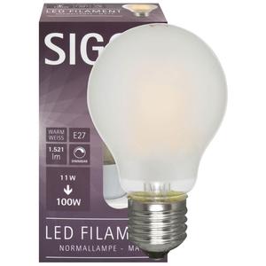 LED-filament-Lampe, AGL-Form, Matt, E27, 11W, 1.521 LM, L 104, Ø 60 (9019601037) - Product Image 1