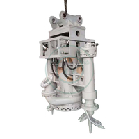 Pompe à boue submergée hydraulique verticale centrifuge haute pression pour bâtiments commerciaux