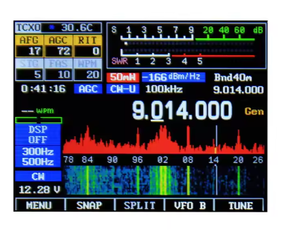 Nuevo Transceptor QRP HF AIS RS-918 AM FM 0.5-30MHz SDR con Pantalla de Cascada Dinámica de Espectro de Larga Distancia para Radioaficionados - Product Image 2