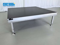 ESI GT-stage plate-forme de pont réglable 4 pieds plate-forme de scène simple en aluminium location d'événement