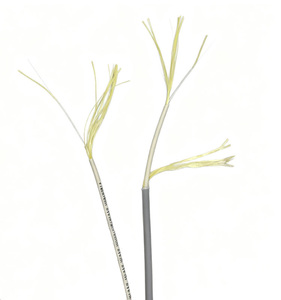 Câble à fibre optique FTTH 1 cœur Italie intérieur/extérieur, couleur grise, 500m 4.6mm double gaine G657A2, 1km 5.0mm câble de branchement fibre optique - Product Image 4