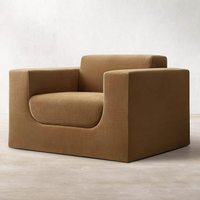 Luxuriöses Modernes Chesterfield Holz-Ecksofa-Set Maßgefertigtes Relaxsofa Gepolstert Schaumstoffgefüllt für Apartments, Villen und Hotels