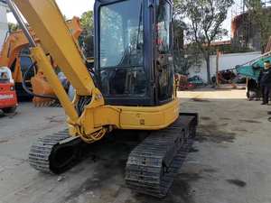 Mini excavadora Komatsu PC50 de 5 toneladas usada en buenas condiciones con componentes de núcleo de engranaje de motor de bomba de motor japonés Original - Product Image 4