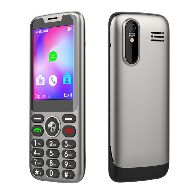 High Quality No kia OEM Dual Sim Card 2G 0.3MP GSM Classic Bar Mobile Phone Keypad Cell Phone with SOS for Elderly People