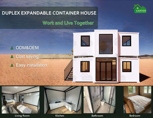 Casa de <span class=keywords><strong>playa</strong></span> de granja Casas prefabricadas Envío gratis Casa de contenedor expandible Café Hecho en China - Product Image 6