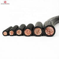 Schweißkabel YHF 70mm2 150mm2 240mm2 500mm2 80m 100m 500m Schwarz CU Gummi PVC Schweißkabel