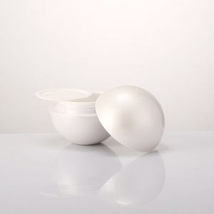 Récipient acrylique givré 15g 30g 50g 80g plastique crème pour le visage en forme de sphère - Product Image 5