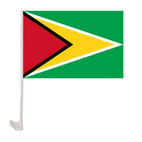 Drapeau national de Palau à clipser sur la vitre de voiture, drapeau décoratif à suspendre, drapeau de voiture monté sur véhicule pour supporters nationaux