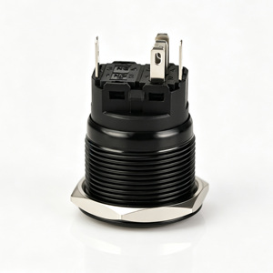 Botón pulsador metálico IP65 con bloqueo de 12mm, 16mm, 19mm, 22mm, 25mm para unidad de arenado - Product Image 3
