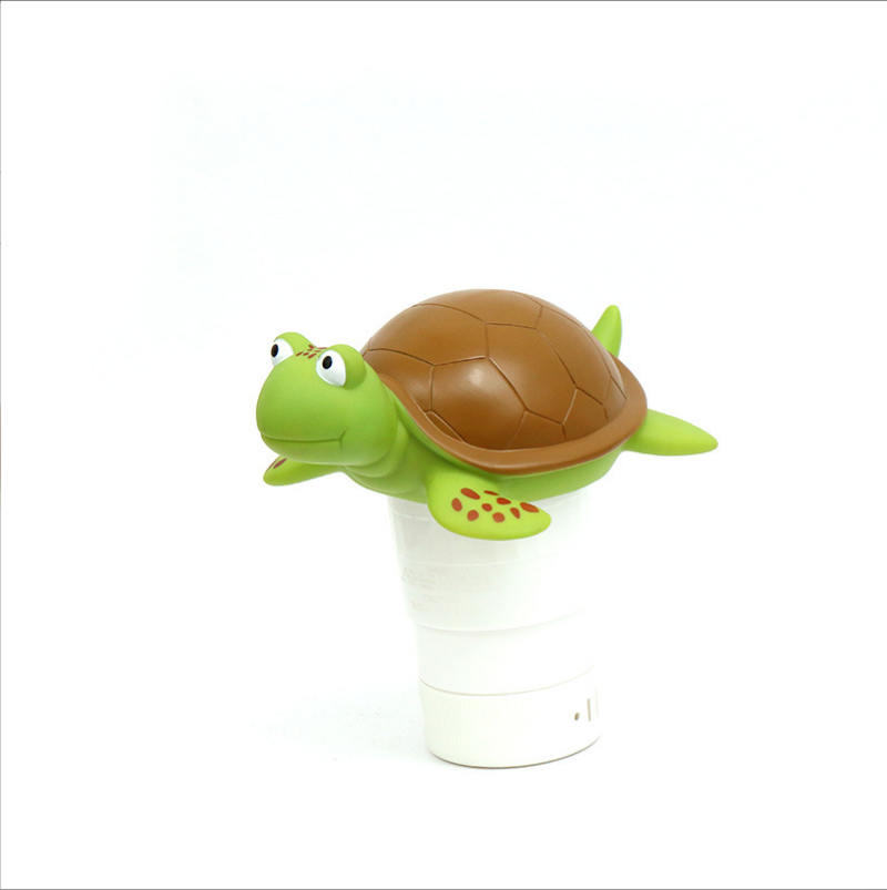 Плавающий дозатор хлора в бассейне с Фламинго премиум-класса для химических таблеток, подходит для держателя брома 3 дюйма