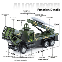 Modèle réduit de voiture 1:32 camion modèle militaire avec son et lumière Pullback Modelo Del Coche modèle de voiture en métal jouets décorer