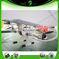 Publicité Géant Gonflable RC Hélium Dirigeable Logo Personnalisé Gonflable Dirigeable Ballon Hongyi Jouet Volant PVC Zeppelin Ballon