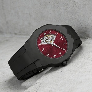 Montre à quartz à chiffres arabes de luxe, best-seller, OEM, analogique, automatique, montre-bracelet pour homme, montre en silicone - Product Image 3