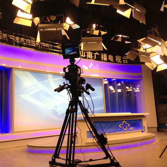 3D Animation Studio HD Virtual Studio Broadcasting Equipment