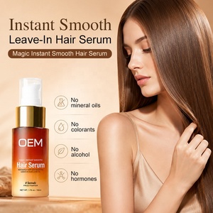 Suero Capilar Alisante Instantáneo Mágico de BonnieCo, Fórmula Sin Enjuague, Alisa en Cero Segundos, Anti-Frizz, Contra Puntas Abiertas, 50ml, OEM - Product Image 1