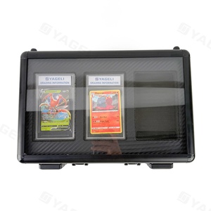 โรงงานขายส่ง กล่องเก็บการ์ดแบบแข็งใสสีดำ ทนทาน กันน้ำ ผลิตตามสั่ง - Product Image 1