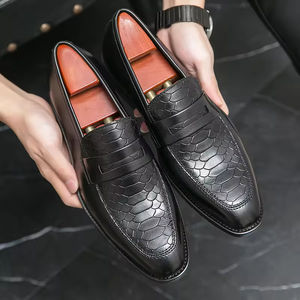 Bottes en chanvre pour hommes, en cuir, montantes, style anglais, effet vieilli, cousues à la main Goodyear, semelle en cuir, bottes de travail - Product Image 5