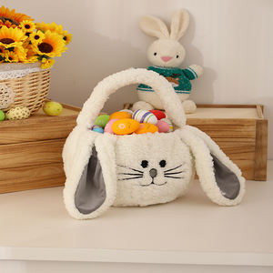 Cesta <span class=keywords><strong>de</strong></span> Peluche <span class=keywords><strong>de</strong></span> Conejo <span class=keywords><strong>de</strong></span> Pascua para Huevos <span class=keywords><strong>de</strong></span> Pascua, con Cara, Suave, Rellena, para Guardar Huevos <span class=keywords><strong>de</strong></span> Pascua, Decoración para Fiestas <span class=keywords><strong>de</strong></span> Caza <span class=keywords><strong>de</strong></span> Huevos <span class=keywords><strong>de</strong></span> Pascua - Product Image 2