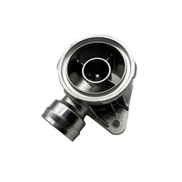 Boîtier de turbo en aluminium usiné sur mesure par CNC, boîtier de pompe à fluide en aluminium moulé, pour équipement automobile et de transfert de fluides
