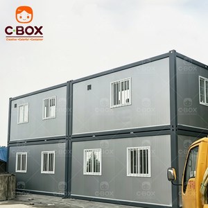 Cbox Prefab Villa Modulaire de 20 pieds, Unités de Logement en Kit, Dortoir, Hôtel, Maison Conteneur Mobile - Product Image 1