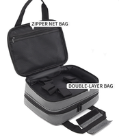 Sac à outils d'électricien, sac organisateur d'outils polyvalent, étui pour multimètre, testeur de prise