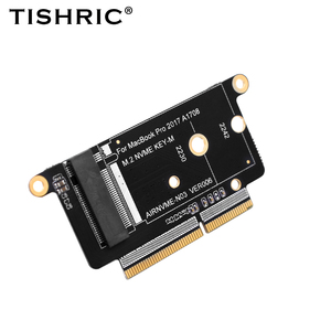 TISHRIC NVMe M.<span class=keywords><strong>2</strong></span> ถึง 2013-2017 อะแดปเตอร์แมคบุคแอร์โปรรุ่นยาว M-KEY โปรโตคอล PCI-E เท่านั้น - Product Image 2