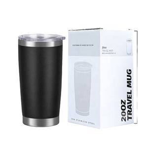 Gobelet isotherme personnalisé avec logo, 20 oz, 30 oz, en acier inoxydable, double paroi, portable, pour bière, café, voyage - Product Image 5