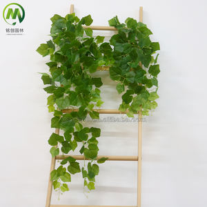 Guirlande <span class=keywords><strong>de</strong></span> <span class=keywords><strong>haie</strong></span> murale en plastique vert, décorations artificielles pour mariage, décorations luxuriantes pour balcon avec des vignes <span class=keywords><strong>de</strong></span> lierre suspendues, look élégant et facile à réaliser soi-même - Product Image 3
