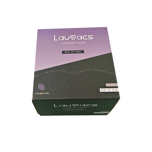 Conception personnalisée de luxe Pop-up feuille de cheveux feuilles de papier d'aluminium feuilles de cheveux pour mettre en évidence 500 feuilles pour la <span class=keywords><strong>coloration</strong></span> des cheveux - Product Image 5