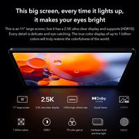Nueva tableta Xiao Mi Pad 5 Pro versión global, pantalla de 11 pulgadas, 2,5 K LCD, 6GB + 128GB/256GB, tableta Xiao Mi Pad 5 pro