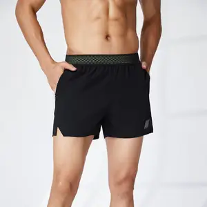 Penjualan pabrik celana pendek ukuran ekstra besar pria latihan gym menyerap kelembaban musim panas berkualitas tinggi