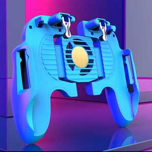 Akıllı cep telefonu oyunlar pubg çağrı görev tetikleyicileri için yeni fan joystick oyun denetleyicisi gamepad - Product Image 5