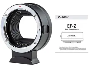 Viltrox EF-Z عدسة محول تركيب حلقة التركيز التلقائي متوافق مع كانون EF/EF-S عدسات نيكون Z6/Z7/Z50 كاميرات