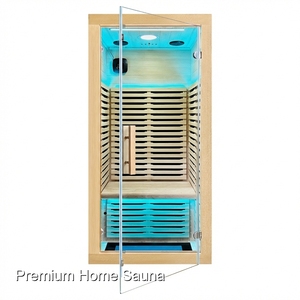 Saunas extérieurs durables en forme de baril, fabriqués en <span class=keywords><strong>pin</strong></span> blanc rustique avec des bardeaux bitumés pour une longue durée de vie - Product Image 1