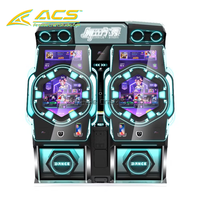 Machine de jeu d'arcade double ACS, plateforme interactive rythmique japonaise en métal, divertissement commercial intérieur, anglais/espagnol