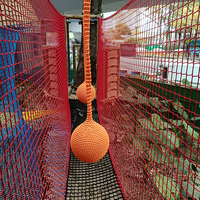 NetsTribe Aire de jeux d'aventure en corde et filet pour enfants, pour parcs forestiers extérieurs, centres de villégiature et hubs de divertissement familial
