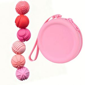 Pelota de Silicona Magnética para Aliviar el Estrés, Pelota Sensorial con Superficie Texturizada y Función Magnética, Adecuada para el TDAH - Product Image 3