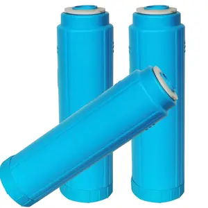 Cartucho de filtro de carbón activado granular de 10 pulgadas, purificadores de agua para el hogar, carcasa desmontable, minerales de carbón activado rellenos de resina