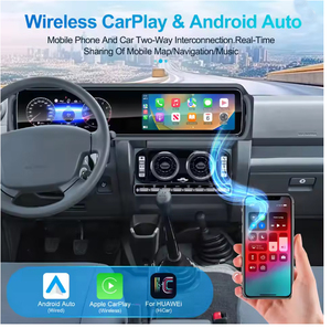 Nouvel arrivage : Système d'infodivertissement <span class=keywords><strong>intelligent</strong></span> pour voiture <span class=keywords><strong>Android</strong></span> à double écran 12,3 pouces pour Toyota Land Cruiser LC70 LC76 10-24 - Product Image 3
