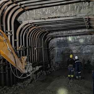 Chất lượng cao hỗ trợ khai thác U chùm thép vòm đường hầm hỗ trợ khung thép là khung thép hình chữ U có thể thu vào - Product Image 1