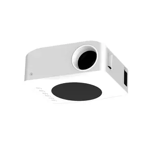 Novo Design Mini Tamanho Handhold Digital Portátil LED 2600 Lumens Home Theater Mini 1280*720P Projetor de Alta Resolução