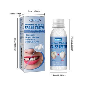 Adhésif pour prothèses dentaires, réparation des espaces dentaires, fausses dents, colle temporaire solide, maquillage, matériau de remplissage dentaire - Product Image 4